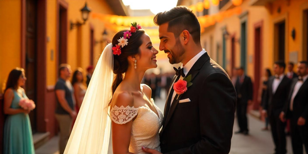 Latino wedding dress