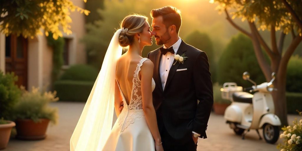 italian wedding dress