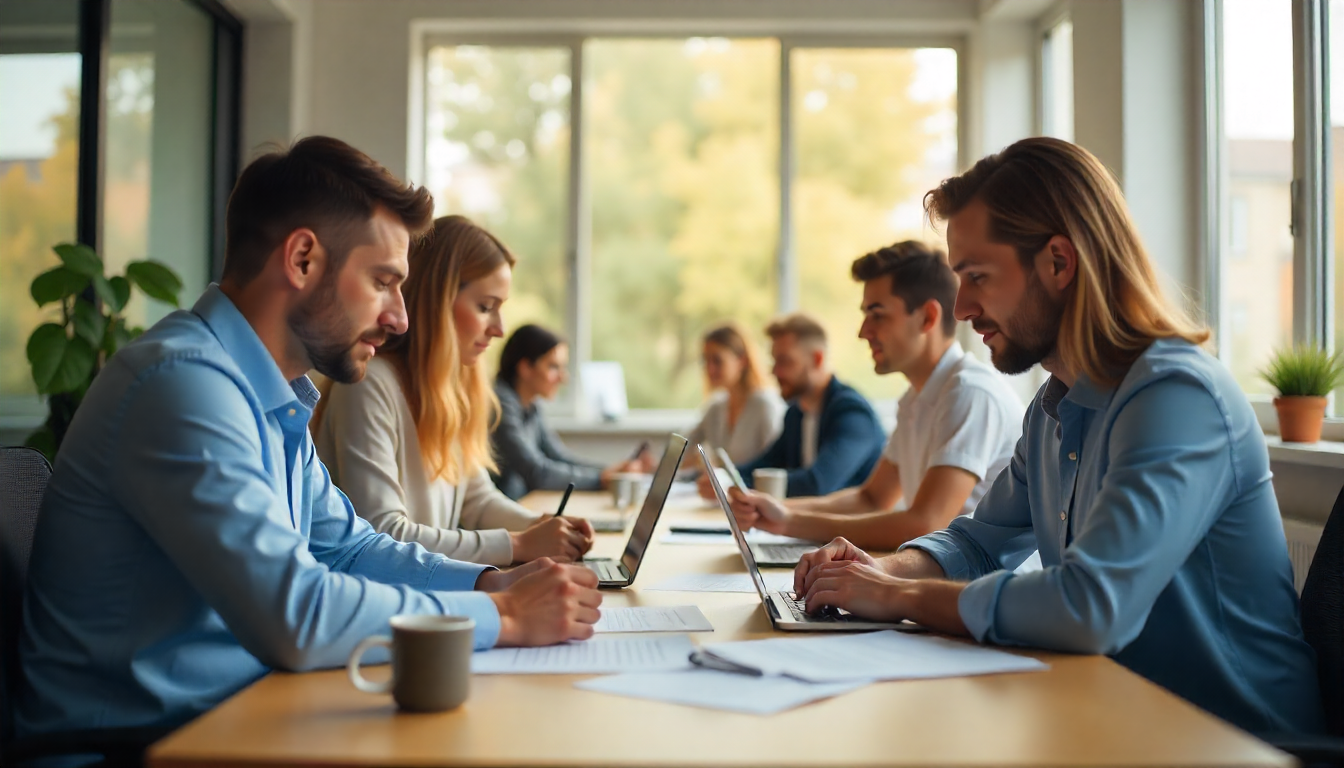 Professional Serbian translators at work