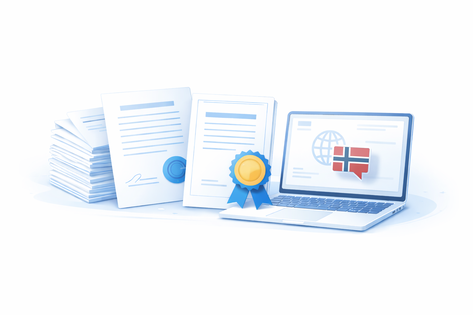 Norwegian translation turnaround and delivery workflow